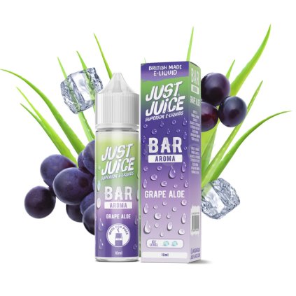 Just Juice Bar Aroma GRAPE ALOE 10ml vaping cz