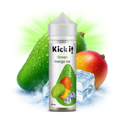 kick it green mango ice vaping cz