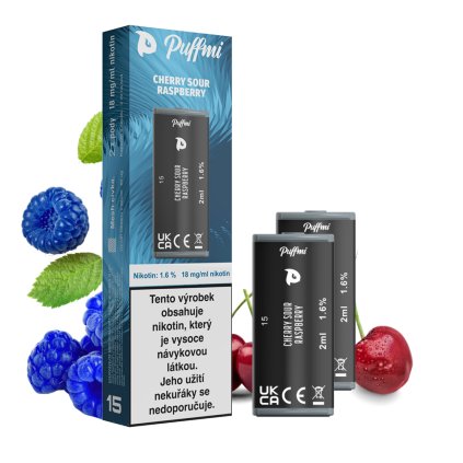 Puffmi POD 2x Cherry Sour Raspberry