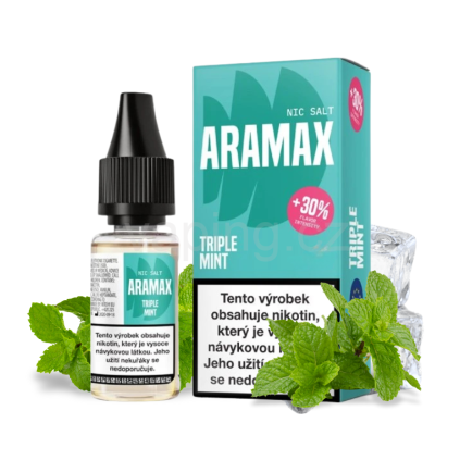 aramax salt triple mint vaping cz