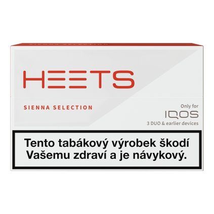 heets sienna selection krabička 2