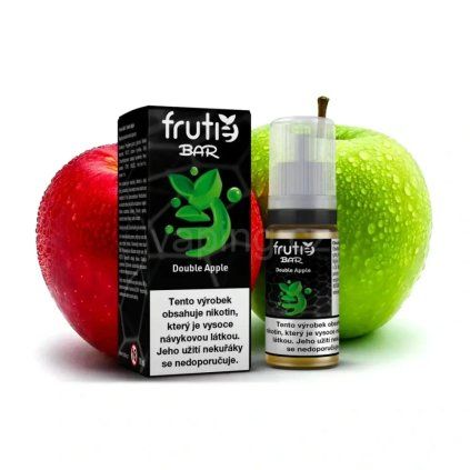 frutie bar salt double apple vaping cz