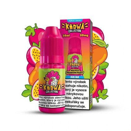 kurwa salt mango passion fruit vaping cz