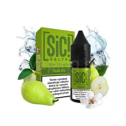 sic salt pear ice vaping cz