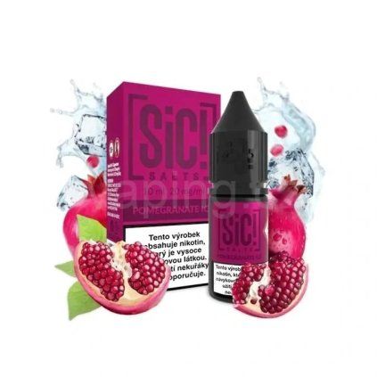 sic salt pomegranate ice vaping cz