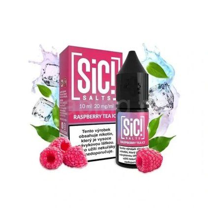 sic salt raspberry tea ice vaping cz