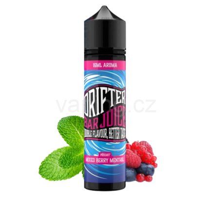 drifter mixed berry menthol vaping cz