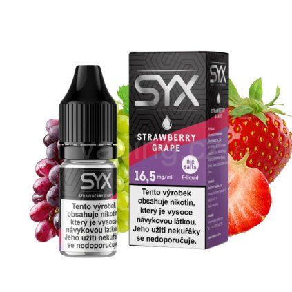 syx salt strawberry grape vaping cz