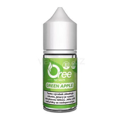 oree salt green apple vaping cz