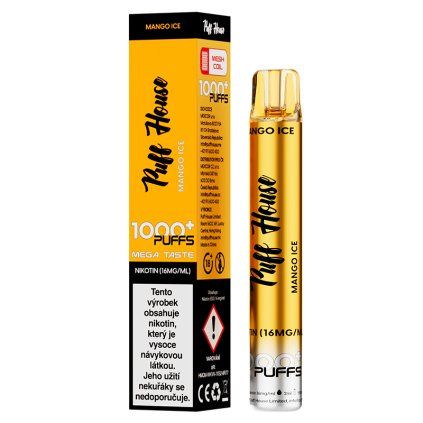 puffhouse 1000 mango ice vaping cz