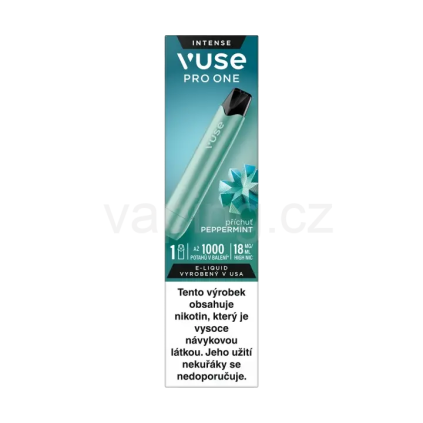 vuse pro one peppermint vaping cz