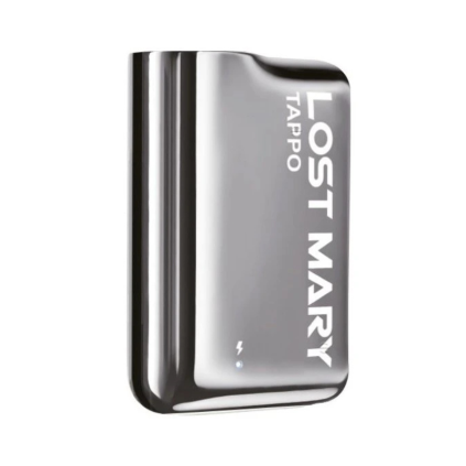 lost mary tappo silver stainless steel vaping cz