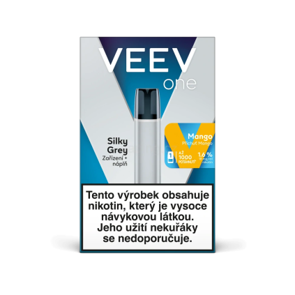 veev one silky gray mango 18mg vaping cz