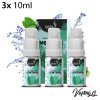 Way to Vape e-liquid MENTHOL (mentol) 3x10ml (Obsah nikotinu 18mg)