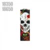wraps pour accus 18650 5pcs zombies skull series