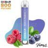 oxva oxbar c800 BLUEBERRY RASPBERRY vaping cz 16mg