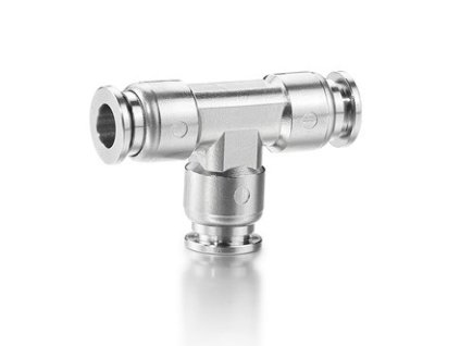 nerezova push in fitinka t kus standard