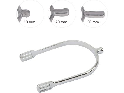Spur set for men Waldhausen, silver