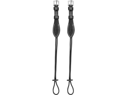Cheek-Piece leather Beris, pair, black