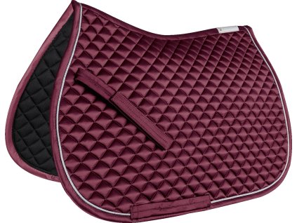Saddle Pad felix Glam Waldhausen, velvet red