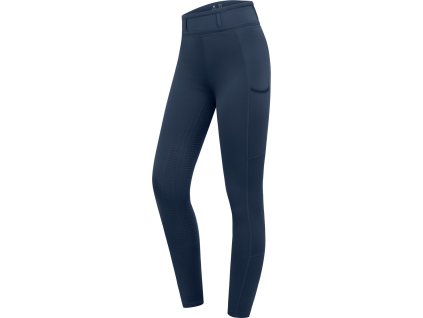 Riding Leggings Ella Glam ELT, with grip, denim blue