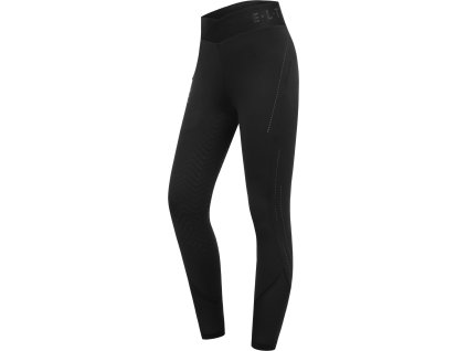 Riding leggings Pia ELT, with grip, higher waist, black