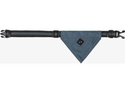 Dog collar with bandana QHP, ocean breeze