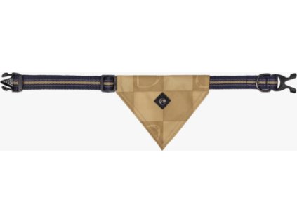 Dog collar with bandana QHP, sandy beach