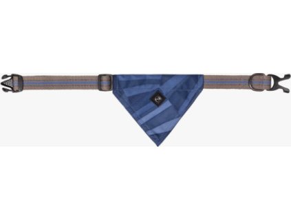 Dog collar with bandana QHP, seashell
