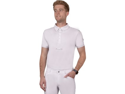 Shirt competition Berno QHP, men´s, white