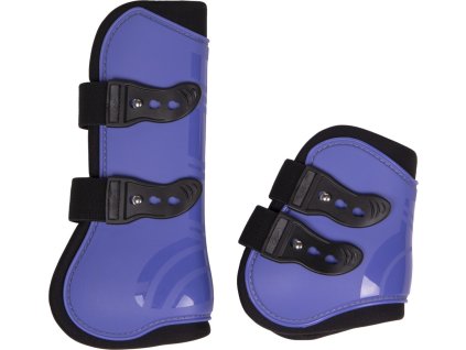 Tendon boots set QHP, 4 pcs, purple