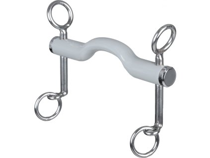 Dressage curb bit short with tongue bow bar BERIS, short, soft