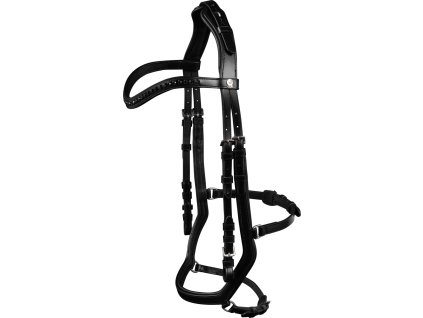 Bridle X-Line Relaxation Waldhausen, black stones