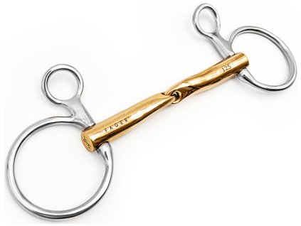 Bit Baucher single-jointed Sweet Gold Carter Fager