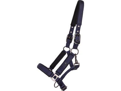 Head collar foal Deluxe QHP, navy