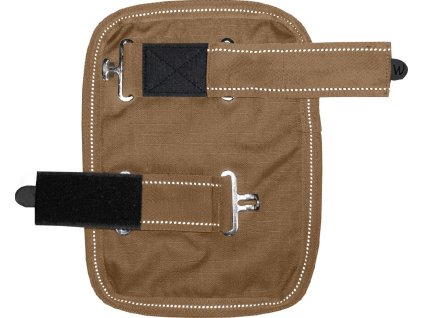 Breast Expander For Horse Rugs Arctic Waldhausen, cappuccino/black