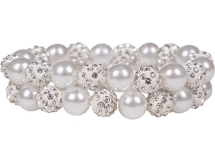 Hair scrunchie Twinkle QHP, white