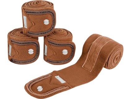 Fleece Bandages Nepal Waldhausen, 4 ks, 3 m, cinnamon