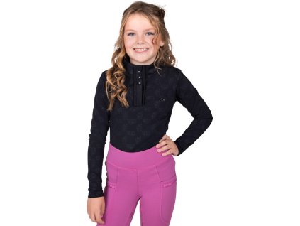 Shirt Lissie QHP, kids, black