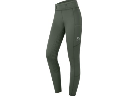 Riding Leggings Ella ELT, thermal, darkolive