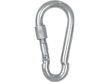 Safety carabiner with screw fastening Waldhausen, 9 mm