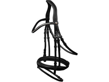 Bridle X-Line Clincher Waldhasuen, black