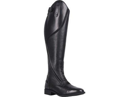 Riding boot Tamar Junior QHP, standard calf, kids, black