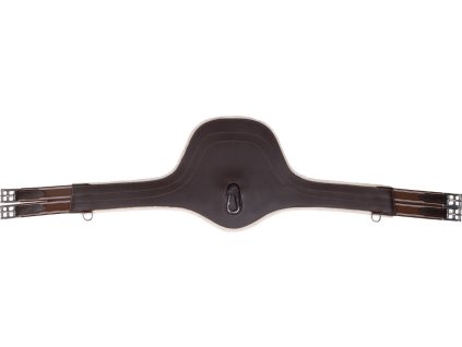 Belly guard girth QHP, dark brown