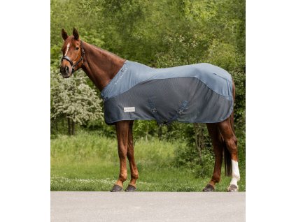 COMFORT Fleece Fly Rug - chalkblue