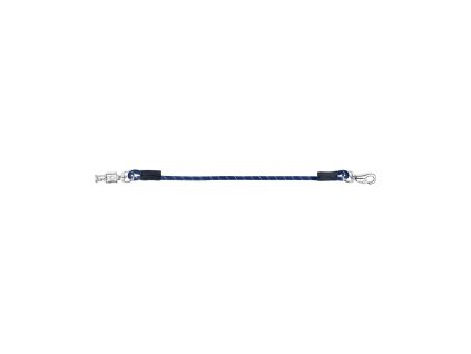 Elastic Tie-Up Waldhausen, 55 cm, night blue/white