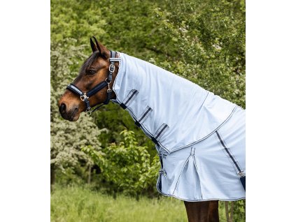 PROTECT fly rug neck - light blue/darkblue