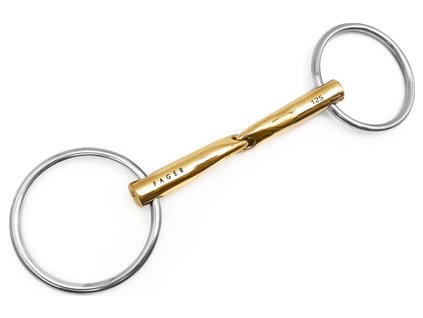Bit Snaffle single-jointed Loose Rings Sweet Golf Carter Fager