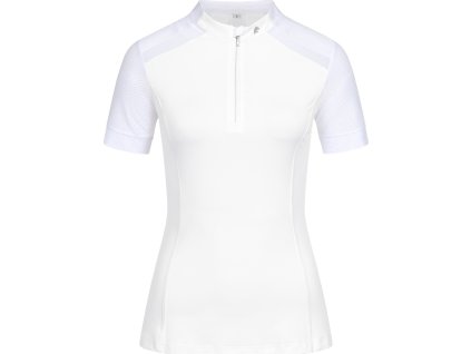 Nancy functional zip shirt - white