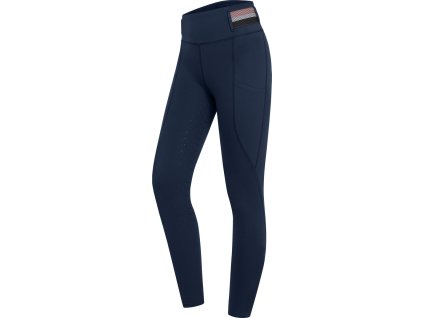 Riding leggings Nala ELT, with grip, women´s, night blue